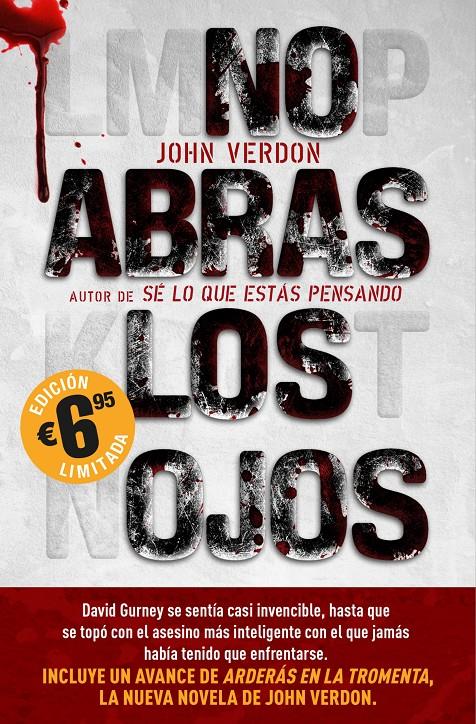 NO ABRAS LOS OJOS | 9788416859177 | VERDON, JOHN | Llibreria Ombra | Llibreria online de Rubí, Barcelona | Comprar llibres en català i castellà online