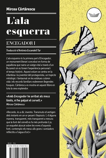 L'ALA ESQUERRA | 9788417339128 | CARTARESCU, MIRCEA | Llibreria Ombra | Llibreria online de Rubí, Barcelona | Comprar llibres en català i castellà online