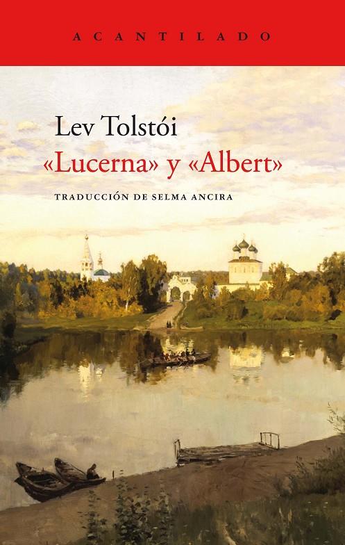 "LUCERNA" Y "ALBERT" | 9788419036841 | TOLSTÓI, LEV | Llibreria Ombra | Llibreria online de Rubí, Barcelona | Comprar llibres en català i castellà online