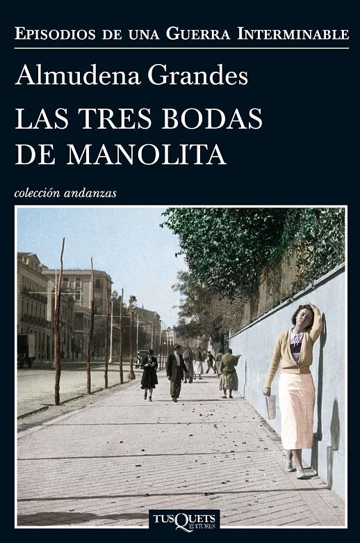 LAS TRES BODAS DE MANOLITA 3 | 9788483838457 | ALMUDENA GRANDES | Llibreria Ombra | Llibreria online de Rubí, Barcelona | Comprar llibres en català i castellà online