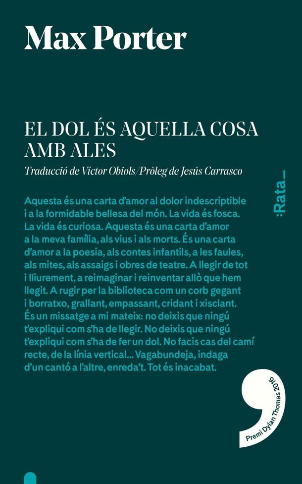 EL DOL ÉS AQUELLA COSA AMB ALES | 9788494489143 | PORTER, MAX | Llibreria Ombra | Llibreria online de Rubí, Barcelona | Comprar llibres en català i castellà online