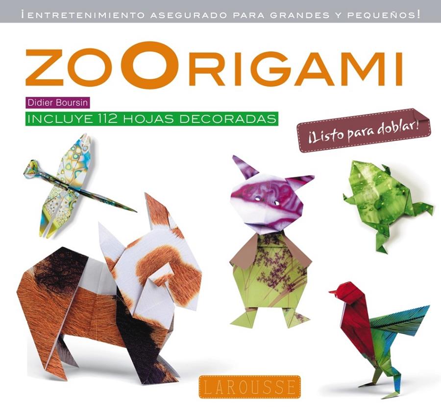 ZOORIGAMI | 9788415785705 | DIDIER BOURSIN | Llibreria Ombra | Llibreria online de Rubí, Barcelona | Comprar llibres en català i castellà online