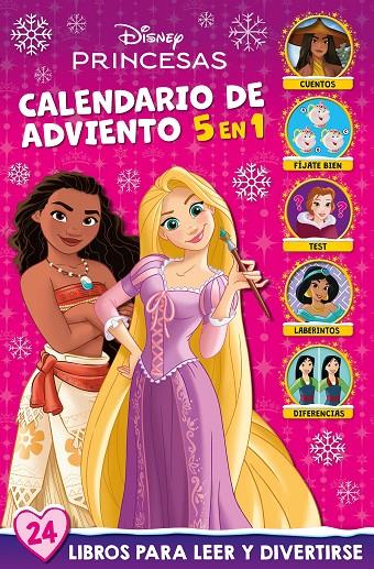 PRINCESAS. CALENDARIO DE ADVIENTO 5 EN 1 | 9788410029712 | DISNEY | Llibreria Ombra | Llibreria online de Rubí, Barcelona | Comprar llibres en català i castellà online