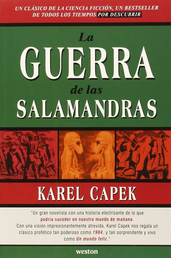 LA GUERRA DE LAS SALAMANDRAS | 9788494369711 | CAPEK KAREL | Llibreria Ombra | Llibreria online de Rubí, Barcelona | Comprar llibres en català i castellà online
