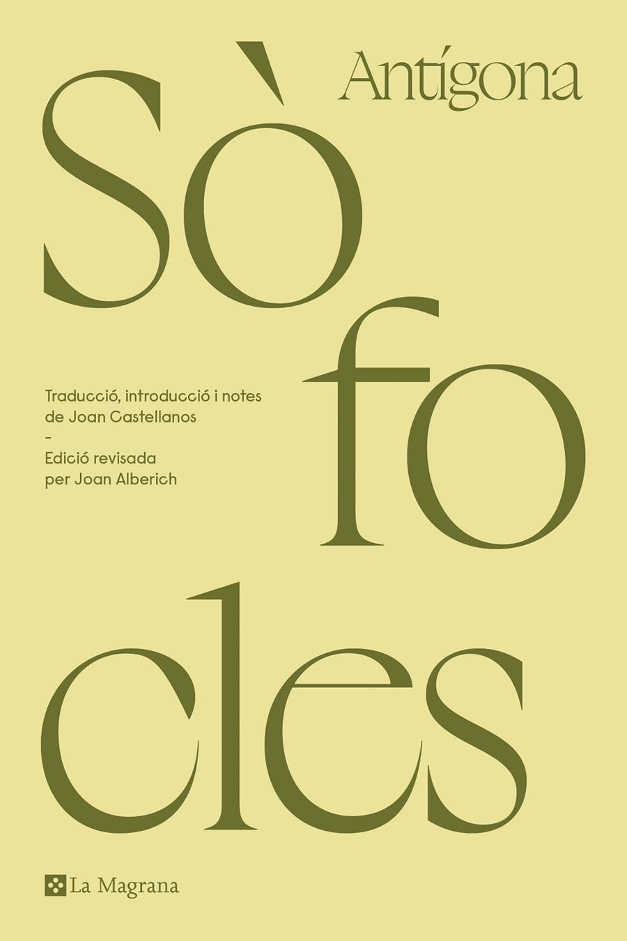ANTÍGONA | 9788419013767 | SÒFOCLES, | Llibreria Ombra | Llibreria online de Rubí, Barcelona | Comprar llibres en català i castellà online
