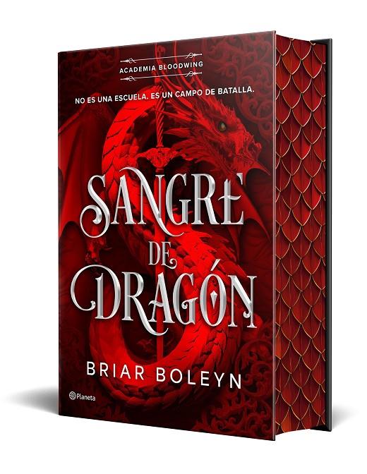 SANGRE DE DRAGÓN (ACADEMIA BLOODWING 1) EDICIÓN LIMITADA CON CANTOS TINTADOS | 9788408316459 | BOLEYN, BRIAR | Llibreria Ombra | Llibreria online de Rubí, Barcelona | Comprar llibres en català i castellà online