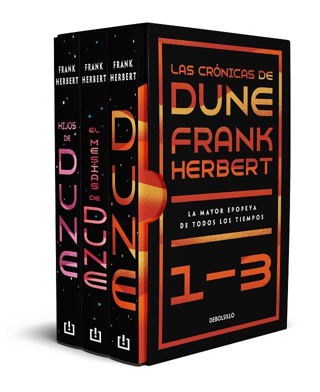 DUNE (ESTUCHE CON: DUNE | EL MESÍAS DE DUNE | HIJOS DE DUNE) | 9788466359481 | HERBERT, FRANK | Llibreria Ombra | Llibreria online de Rubí, Barcelona | Comprar llibres en català i castellà online