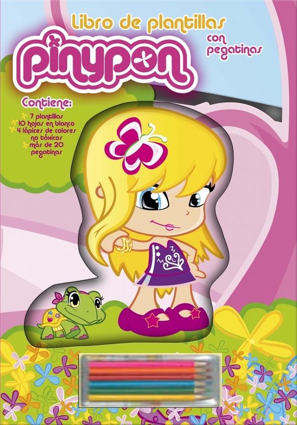PINYPON LIBRO DE PLANTILLAS CON PEGATINAS | 9788448834715 | Llibreria Ombra | Llibreria online de Rubí, Barcelona | Comprar llibres en català i castellà online