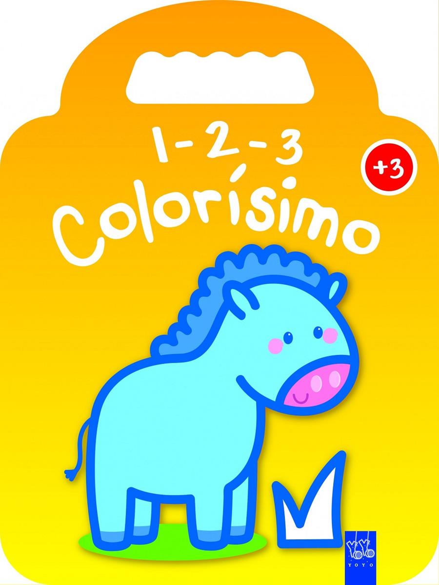 1-2-3 COLORÍSIMO +3 - PONI | 9788408134138 | YOYO | Llibreria Ombra | Llibreria online de Rubí, Barcelona | Comprar llibres en català i castellà online