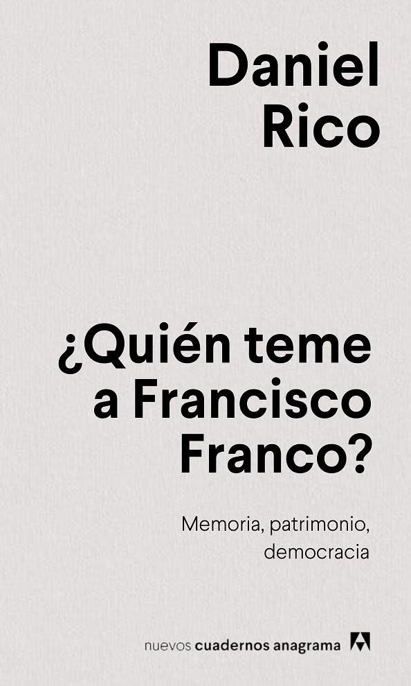 ¿QUIÉN TEME A FRANCISCO FRANCO? | 9788433924100 | RICO CAMPS, DANIEL | Llibreria Ombra | Llibreria online de Rubí, Barcelona | Comprar llibres en català i castellà online