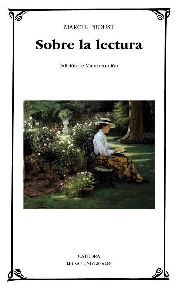 SOBRE LA LECTURA | 9788437634609 | PROUST, MARCEL | Llibreria Ombra | Llibreria online de Rubí, Barcelona | Comprar llibres en català i castellà online