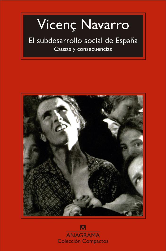 EL SUBDESARROLLO SOCIAL DE ESPAÑA | 9788433977809 | NAVARRO, VICENÇ | Llibreria Ombra | Llibreria online de Rubí, Barcelona | Comprar llibres en català i castellà online