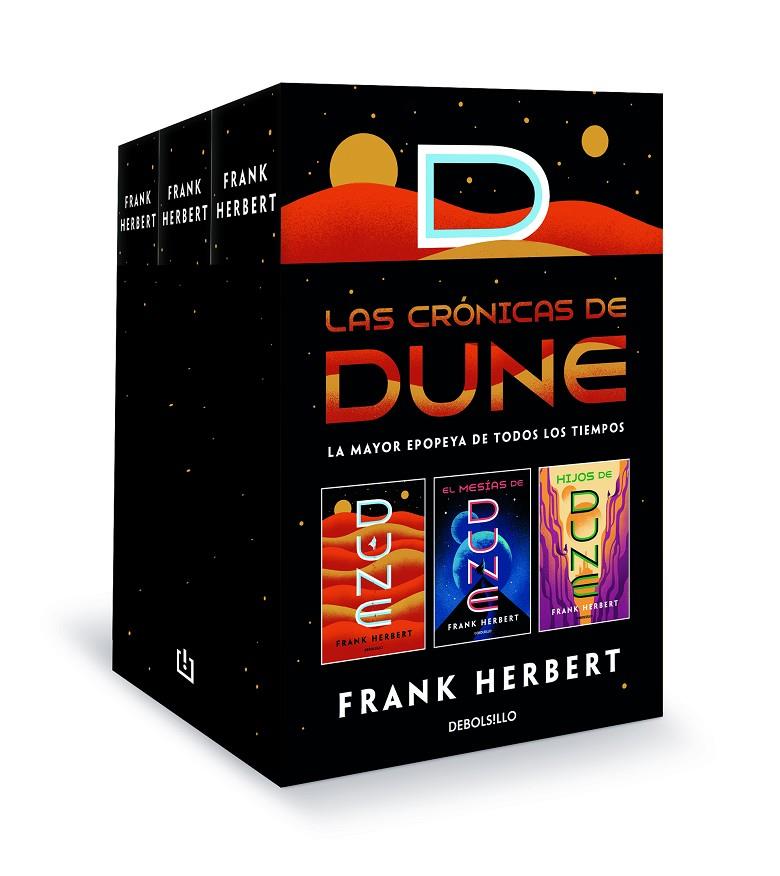 LAS CRÓNICAS DE DUNE (PACK CON: DUNE | EL MESÍAS DE DUNE | HIJOS DE DUNE) | 9788466356985 | HERBERT, FRANK | Llibreria Ombra | Llibreria online de Rubí, Barcelona | Comprar llibres en català i castellà online