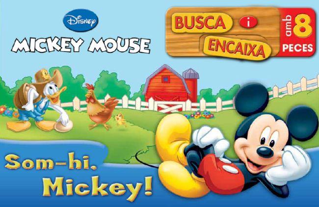 BUSCA I ENCAIXA. SOM-HI, MICKEY! | 9788415697671 | Llibreria Ombra | Llibreria online de Rubí, Barcelona | Comprar llibres en català i castellà online