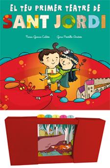 EL MEU PRIMER TEATRE DE SANT JORDI | 9788424647322 | NURIA GARCIA - GINA PORTILLO | Llibreria Ombra | Llibreria online de Rubí, Barcelona | Comprar llibres en català i castellà online