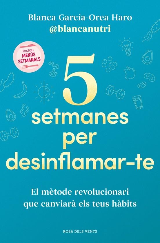 5 SETMANES PER DESINFLAMAR-TE | 9788419756701 | GARCÍA-OREA HARO (@BLANCANUTRI), BLANCA | Llibreria Ombra | Llibreria online de Rubí, Barcelona | Comprar llibres en català i castellà online