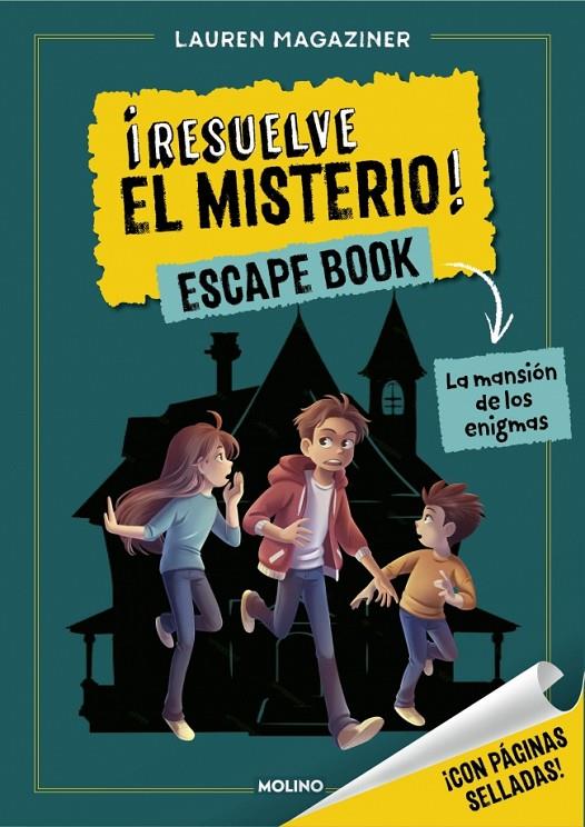 ¡RESUELVE EL MISTERIO! ESCAPE BOOK 1 - LA MANSIÓN DE LOS ENIGMAS | 9788427256279 | MAGAZINER, LAUREN | Llibreria Ombra | Llibreria online de Rubí, Barcelona | Comprar llibres en català i castellà online