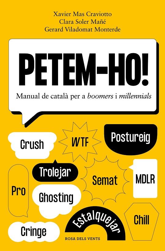 PETEM-HO! | 9788418062803 | MAS CRAVIOTTO, XAVIER/SOLER MAÑÉ, CLARA/VILADOMAT MONTERDE, GERARD | Llibreria Ombra | Llibreria online de Rubí, Barcelona | Comprar llibres en català i castellà online