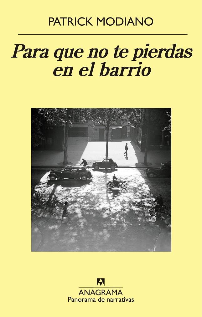 PARA QUE NO TE PIERDAS EN EL BARRIO | 9788433979308 | MODIANO, PATRICK | Llibreria Ombra | Llibreria online de Rubí, Barcelona | Comprar llibres en català i castellà online