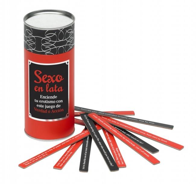 SEXO EN LATA ENCIENDE TU EROTISMO CON ESTE JUEGO DE VERDAD O ACCION | 9788425350856 | Llibreria Ombra | Llibreria online de Rubí, Barcelona | Comprar llibres en català i castellà online