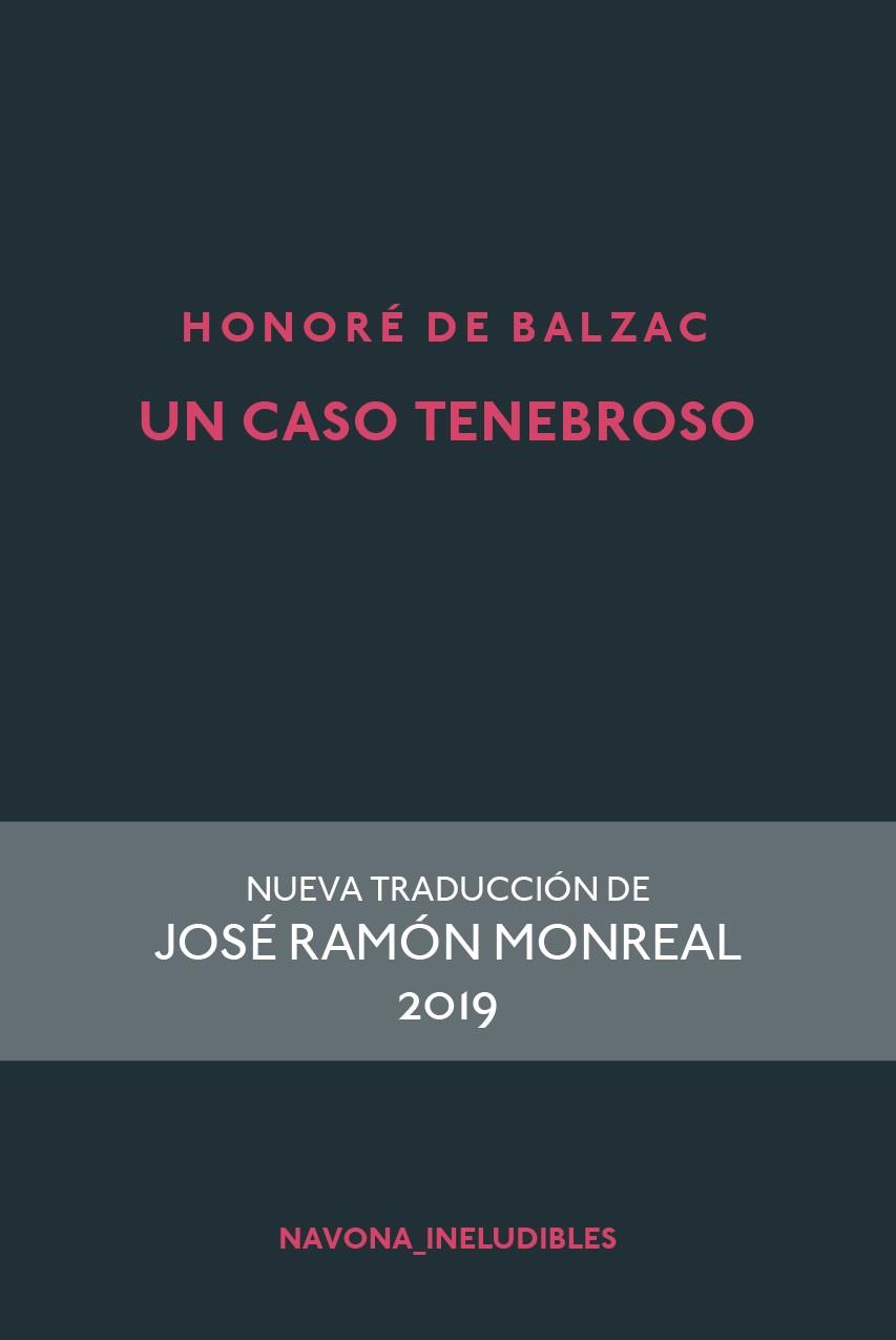 UN CASO TENEBROSO | 9788417978242 | DE BALZAC, HONORÉ | Llibreria Ombra | Llibreria online de Rubí, Barcelona | Comprar llibres en català i castellà online