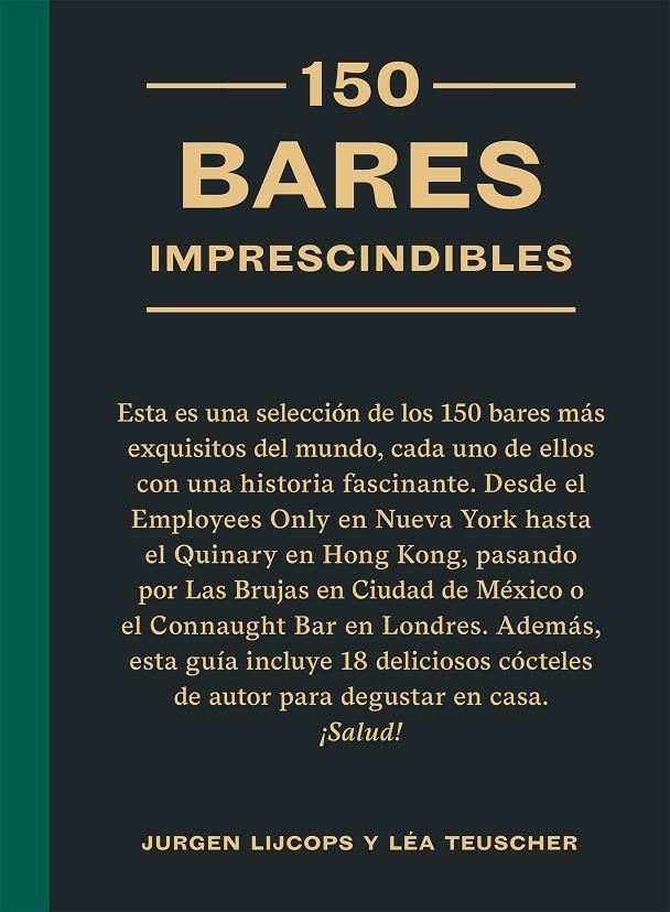 150 BARES IMPRESCINDIBLES | 9788419043450 | LIJCOPS, JURGEN | Llibreria Ombra | Llibreria online de Rubí, Barcelona | Comprar llibres en català i castellà online
