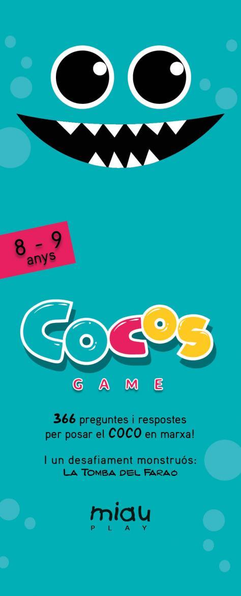 COCOS GAME 8-9 ANYS | 9788416082292 | OROZCO, MARÍA JOSÉ / RAMOS, ÁNGEL MANUEL / RODRÍGUEZ, CARLOS MIGUEL | Llibreria Ombra | Llibreria online de Rubí, Barcelona | Comprar llibres en català i castellà online