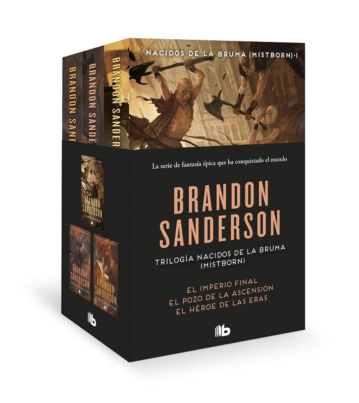 TRILOGÍA NACIDOS DE LA BRUMA [MISTBORN] (PACK CON: EL IMPERIO FINAL | EL POZO DE | 9788413143187 | SANDERSON, BRANDON | Llibreria Ombra | Llibreria online de Rubí, Barcelona | Comprar llibres en català i castellà online
