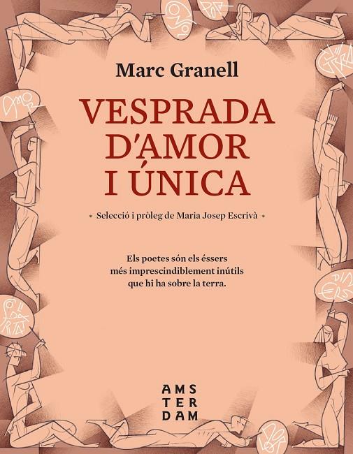 VESPRADA D'AMOR I ÚNICA | 9788417918637 | GRANELL I RODRÍGUEZ, MARC | Llibreria Ombra | Llibreria online de Rubí, Barcelona | Comprar llibres en català i castellà online