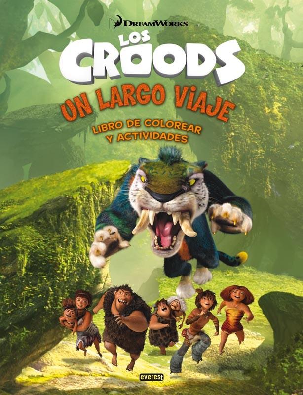 LOS CROODS UN LARGO VIAJE LIBRO DE COLOREAR Y ACTIVIDADES | 9788444169538 | DREAMWORKS ANIMATION SKG. | Llibreria Ombra | Llibreria online de Rubí, Barcelona | Comprar llibres en català i castellà online