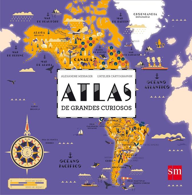 ATLAS DE GRANDES CURIOSOS | 9788467595376 | MESSAGER, ALEXANDRE | Llibreria Ombra | Llibreria online de Rubí, Barcelona | Comprar llibres en català i castellà online