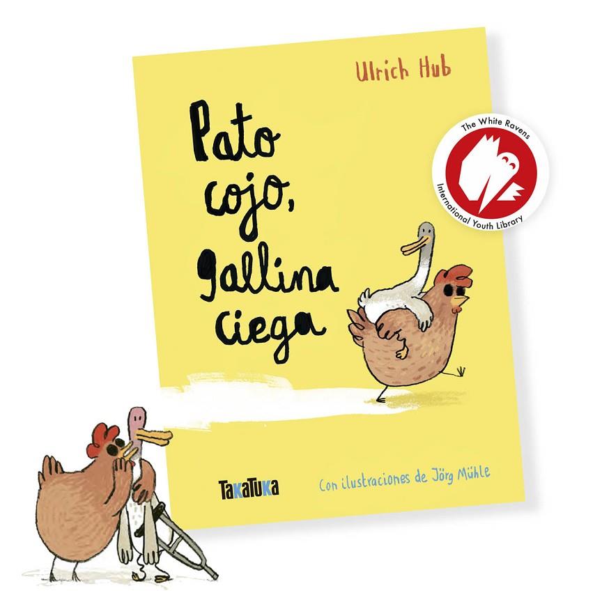 PATO COJO, GALLINA CIEGA | 9788418821769 | HUB, ULRICH | Llibreria Ombra | Llibreria online de Rubí, Barcelona | Comprar llibres en català i castellà online