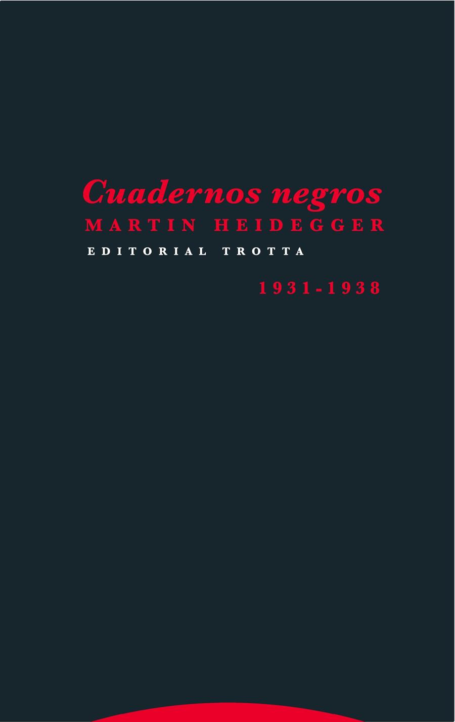 CUADERNOS NEGROS | 9788498796032 | HEIDEGGER, MARTIN | Llibreria Ombra | Llibreria online de Rubí, Barcelona | Comprar llibres en català i castellà online