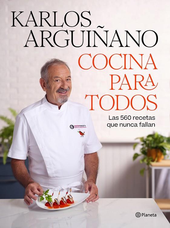 COCINA PARA TODOS | 9788408308805 | ARGUIÑANO, KARLOS | Llibreria Ombra | Llibreria online de Rubí, Barcelona | Comprar llibres en català i castellà online