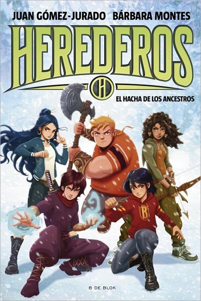 HEREDEROS (DEL UNIVERSO AMANDA BLACK) 4 - EL HACHA DE LOS ANCESTROS | 9788419910998 | GÓMEZ-JURADO, JUAN/MONTES, BÁRBARA | Llibreria Ombra | Llibreria online de Rubí, Barcelona | Comprar llibres en català i castellà online