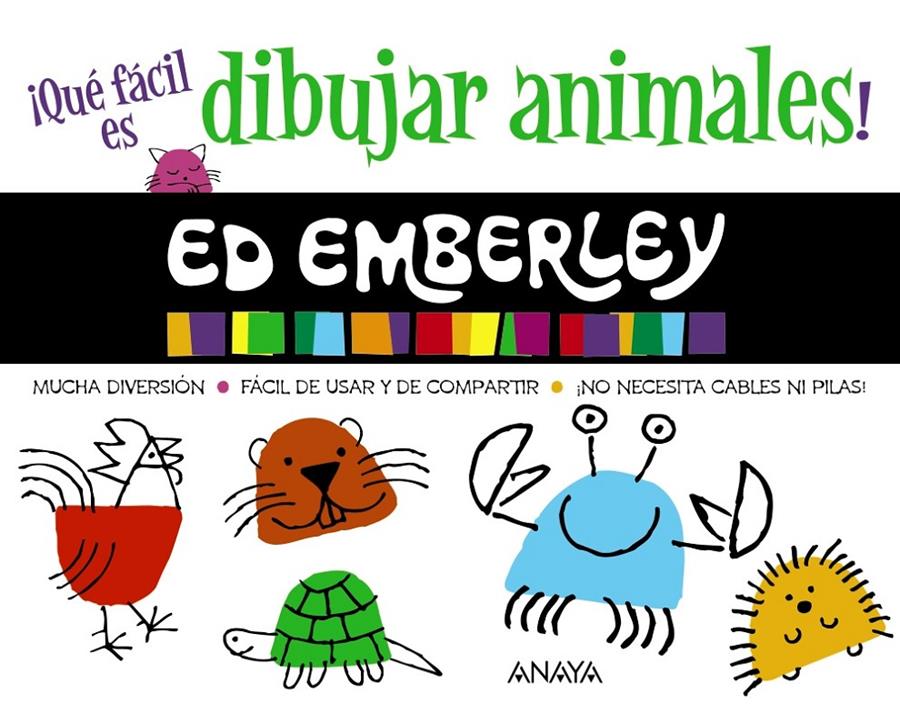 ¡QUÉ FÁCIL ES DIBUJAR ANIMALES! | 9788469833841 | EMBERLEY, ED | Llibreria Ombra | Llibreria online de Rubí, Barcelona | Comprar llibres en català i castellà online