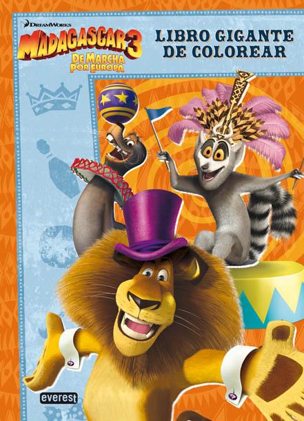 MADAGASCAR 3. ¡DE MARCHA POR EUROPA!. LIBRO GIGANTE DE COLOREAR Y ACTIVIDADES | 9788444168548 | DREAMWORKS ANIMATION SKG./PAUL KUPPERBERG | Llibreria Ombra | Llibreria online de Rubí, Barcelona | Comprar llibres en català i castellà online