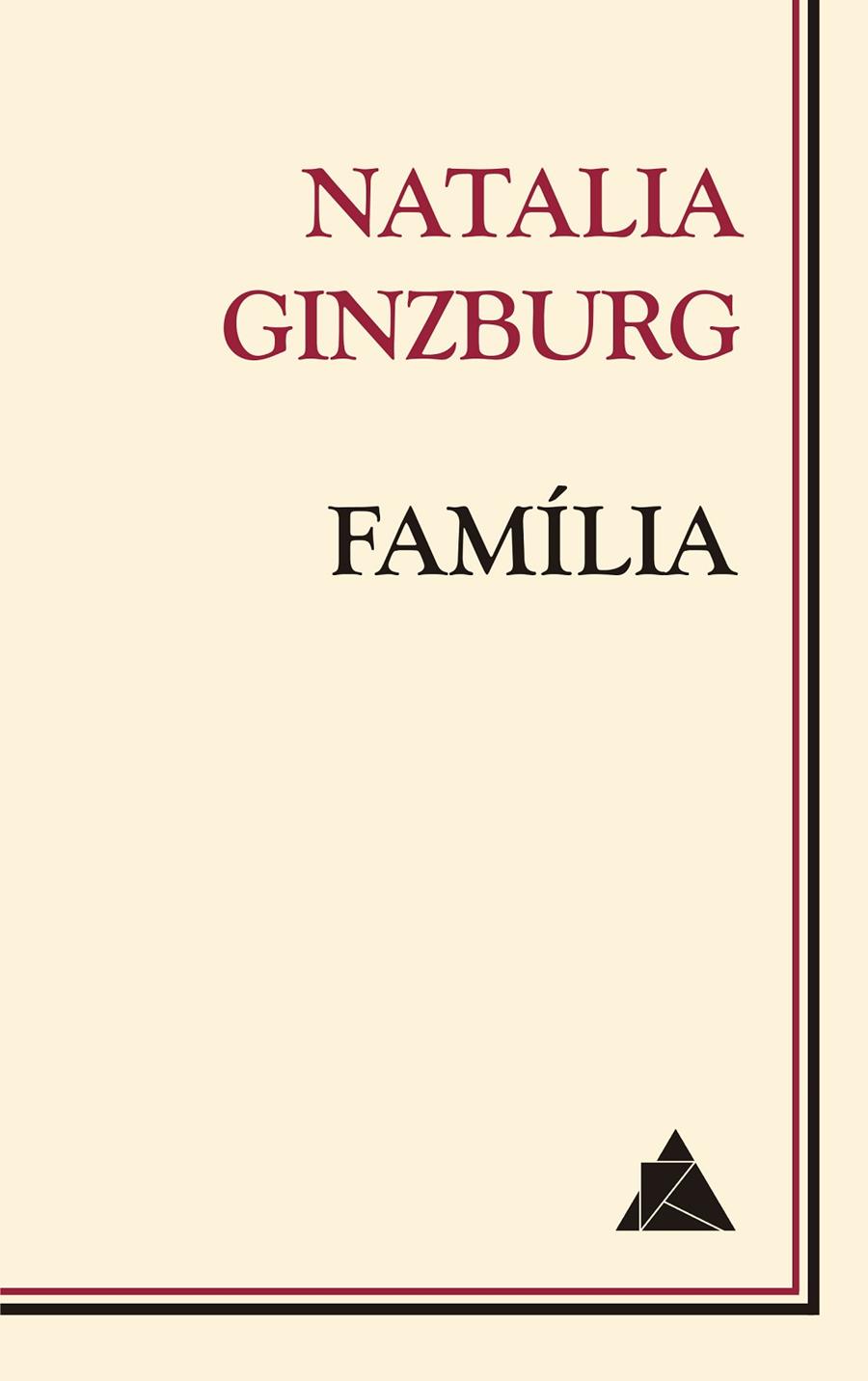 FAMÍLIA | 9788417743024 | GINZBURG, NATALIA | Llibreria Ombra | Llibreria online de Rubí, Barcelona | Comprar llibres en català i castellà online