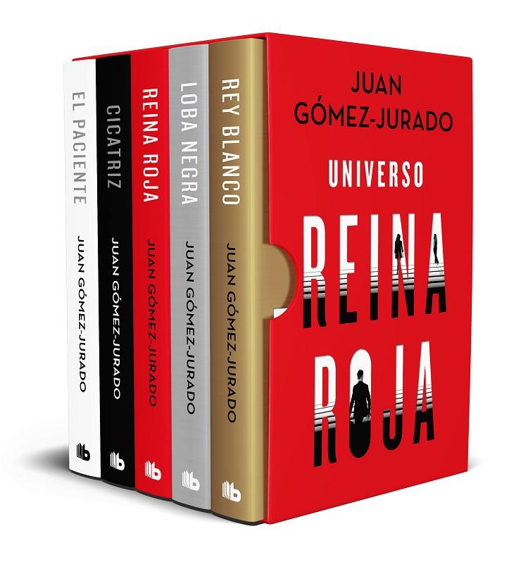 UNIVERSO REINA ROJA (ESTUCHE CON: CON: REINA ROJA | LOBA NEGRA | REY BLANCO | CI | 9788413145044 | GÓMEZ-JURADO, JUAN | Llibreria Ombra | Llibreria online de Rubí, Barcelona | Comprar llibres en català i castellà online