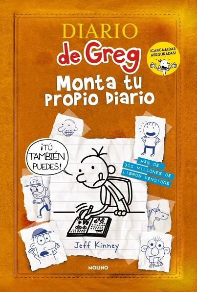 DIARIO DE GREG - MONTA TU PROPIO DIARIO | 9788427255463 | KINNEY, JEFF | Llibreria Ombra | Llibreria online de Rubí, Barcelona | Comprar llibres en català i castellà online