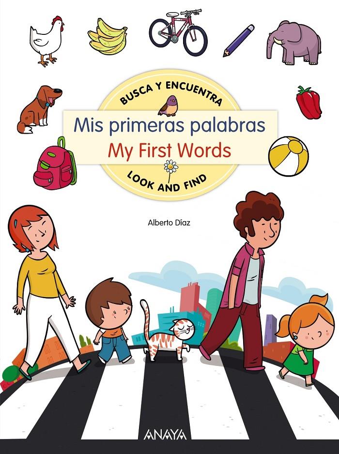 MIS PRIMERAS PALABRAS / MY FIRST WORDS | 9788469836248 | DÍAZ, ALBERTO | Llibreria Ombra | Llibreria online de Rubí, Barcelona | Comprar llibres en català i castellà online
