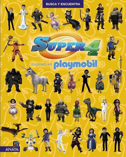 SUPER 4 - BUSCA Y ENCUENTRA | 9788469834589 | PLAYMOBIL | Llibreria Ombra | Llibreria online de Rubí, Barcelona | Comprar llibres en català i castellà online