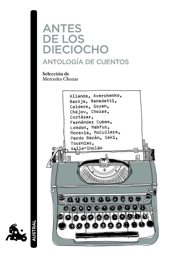 ANTES DE LOS DIECIOCHO. ANTOLOGÍA DE CUENTOS | 9788408244394 | AA. VV. | Llibreria Ombra | Llibreria online de Rubí, Barcelona | Comprar llibres en català i castellà online