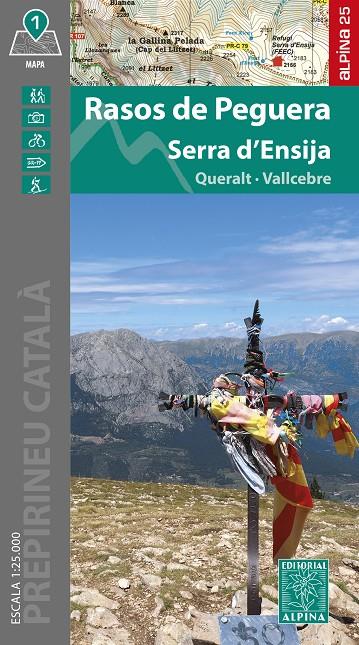 RASOS DE PEGUERA- SERRA D'ENSIJA | 9788470111532 | Llibreria Ombra | Llibreria online de Rubí, Barcelona | Comprar llibres en català i castellà online