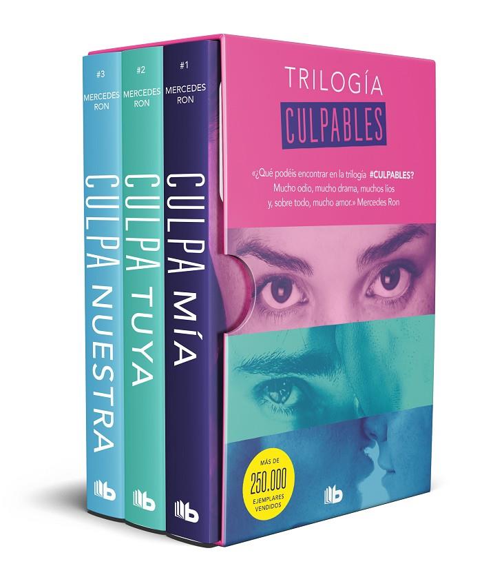 TRILOGÍA CULPABLES (ESTUCHE CON: CULPA MÍA | CULPA TUYA | CULPA NUESTRA) | 9788413144375 | RON, MERCEDES | Llibreria Ombra | Llibreria online de Rubí, Barcelona | Comprar llibres en català i castellà online