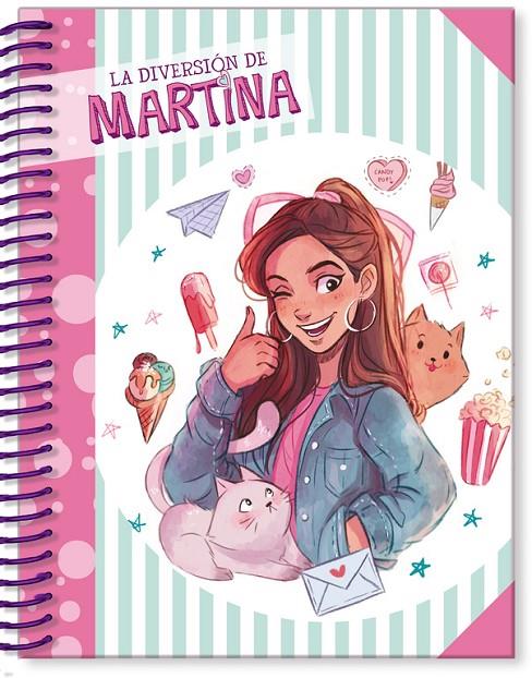 LIBRETA DE LA DIVERSIÓN DE MARTINA (TURQUESA) (LA DIVERSIÓN DE MARTINA) | 9788417460525 | D'ANTIOCHIA, MARTINA | Llibreria Ombra | Llibreria online de Rubí, Barcelona | Comprar llibres en català i castellà online