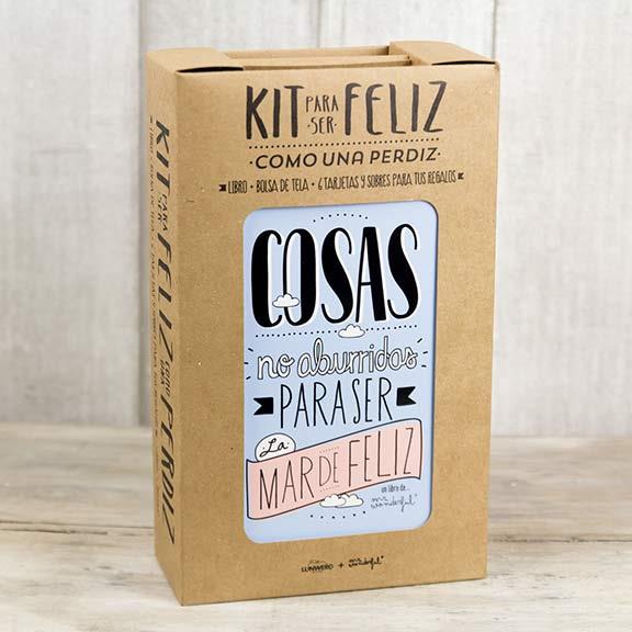 KIT PARA SER FELIZ COMO UNA PERDIZ MRS WONDERFUL | 9788415888291 | MR. WONDERFUL | Llibreria Ombra | Llibreria online de Rubí, Barcelona | Comprar llibres en català i castellà online