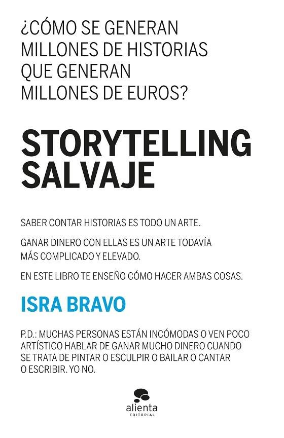 STORYTELLING SALVAJE | 9788413442983 | BRAVO, ISRA | Llibreria Ombra | Llibreria online de Rubí, Barcelona | Comprar llibres en català i castellà online