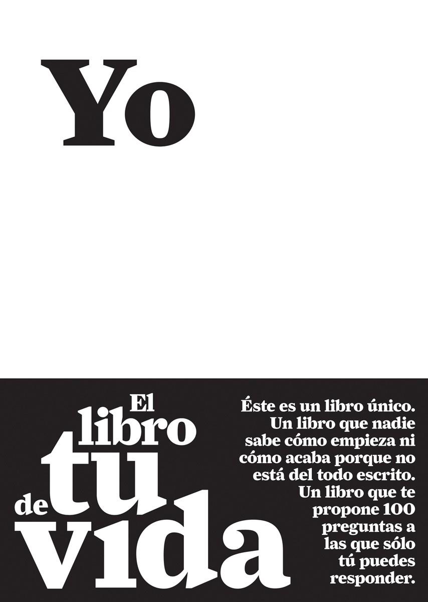 YO EL LIBRO DE TU VIDA | 9788484289111 | Llibreria Ombra | Llibreria online de Rubí, Barcelona | Comprar llibres en català i castellà online