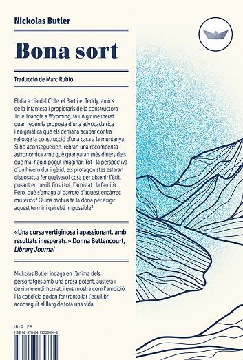 BONA SORT | 9788417339845 | BUTLER, NICKOLAS | Llibreria Ombra | Llibreria online de Rubí, Barcelona | Comprar llibres en català i castellà online